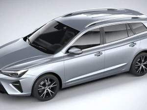 MG5 Electric 2022 3D Model