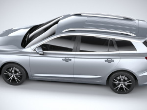 MG5 Electric 2022 3D Model