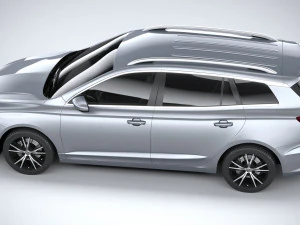 MG5 Electric 2022 3D Model