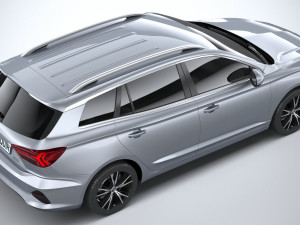 MG5 Electric 2022 3D Model