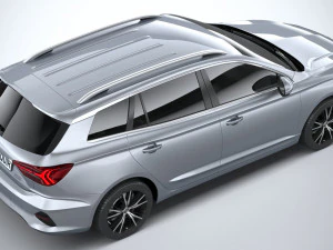MG5 Electric 2022 3D Model
