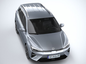 MG5 Electric 2022 3D Model