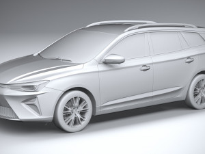 MG5 Electric 2022 3D Model
