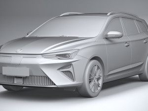 MG5 Electric 2022 3D Model