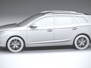 MG5 Electric 2022 3D Model