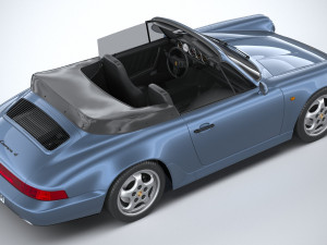 Porsche 911 964 Cabrio 1993 Modelo 3D