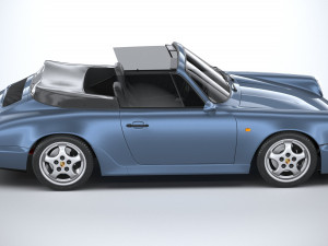 Porsche 911 964 Cabrio 1993 Modelo 3D