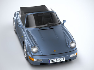 Porsche 911 964 Cabrio 1993 Modelo 3D