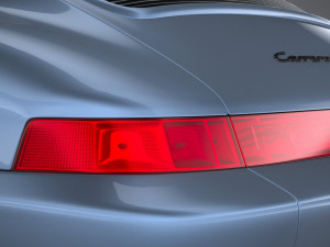 Porsche 911 964 Cabrio 1993 Modelo 3D