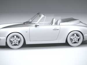 Porsche 911 964 Cabrio 1993 Modelo 3D