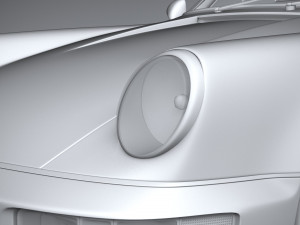 Porsche 911 964 Cabrio 1993 Modelo 3D