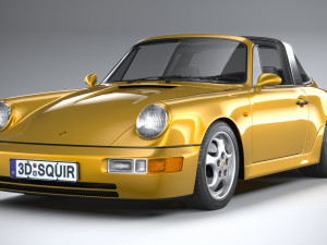 Porsche 911 964 Targa 1993 Modelo 3D