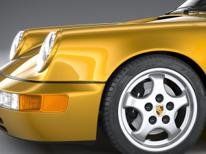 Porsche 911 964 Targa 1993 Modelo 3D