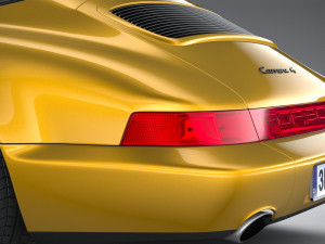 Porsche 911 964 Targa 1993 Modelo 3D