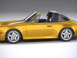 Porsche 911 964 Targa 1993 Modelo 3D