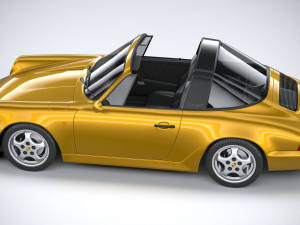 Porsche 911 964 Targa 1993 Modelo 3D