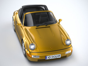 Porsche 911 964 Targa 1993 Modelo 3D