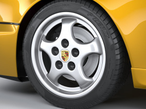 Porsche 911 964 Targa 1993 Modelo 3D