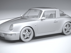 Porsche 911 964 Targa 1993 Modelo 3D