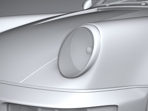Porsche 911 964 Targa 1993 Modelo 3D