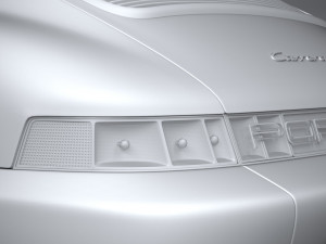Porsche 911 964 Targa 1993 Modelo 3D