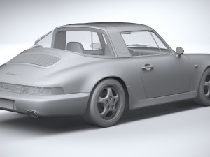 Porsche 911 964 Targa 1993 Modelo 3D