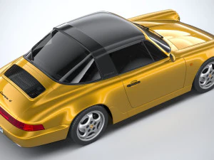 Porsche 911 964 Targa 1993 3D Model