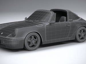 Porsche 911 964 Targa 1993 Modelo 3D
