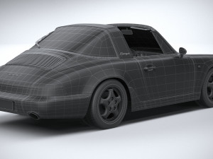 Porsche 911 964 Targa 1993 Modelo 3D