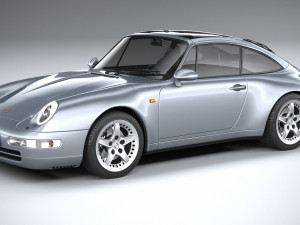 Porsche 911 993 Targa 1995 3D Model