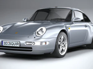 Porsche 911 993 Targa 1995 3D Model