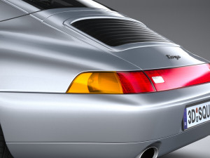 Porsche 911 993 Targa 1995 3Dモデル