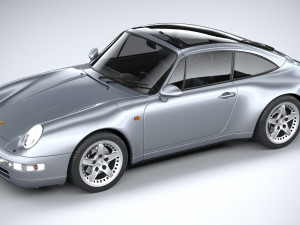 Porsche 911 993 Targa 1995 3Dモデル