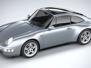 Porsche 911 993 Targa 1995 3D Model