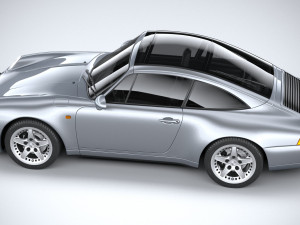 Porsche 911 993 Targa 1995 3Dモデル