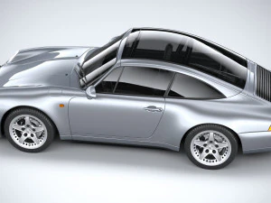 Porsche 911 993 Targa 1995 3D Model