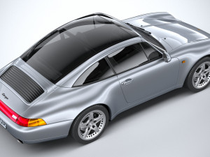 Porsche 911 993 Targa 1995 3Dモデル