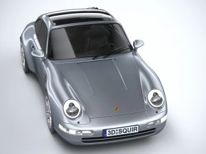 Porsche 911 993 Targa 1995 3D Model