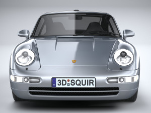Porsche 911 993 Targa 1995 3Dモデル