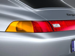 Porsche 911 993 Targa 1995 3D Model