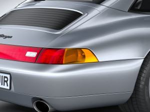 Porsche 911 993 Targa 1995 3Dモデル