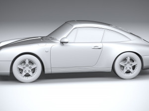 Porsche 911 993 Targa 1995 3Dモデル