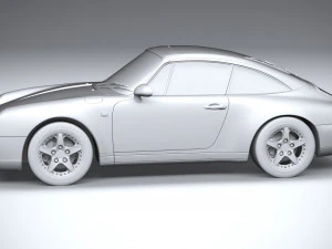 Porsche 911 993 Targa 1995 3D Model