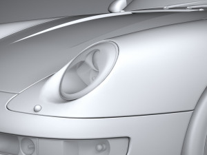 Porsche 911 993 Targa 1995 3Dモデル
