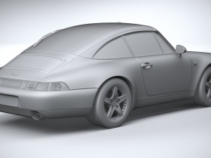 Porsche 911 993 Targa 1995 3Dモデル