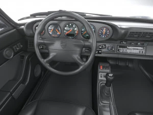 Porsche 911 993 Targa 1995 3D Model