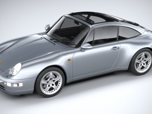 Porsche 911 993 Targa 1995 3Dモデル