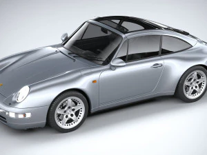 Porsche 911 993 Targa 1995 3D Model