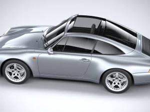 Porsche 911 993 Targa 1995 3D Model