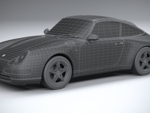 Porsche 911 993 Targa 1995 3Dモデル